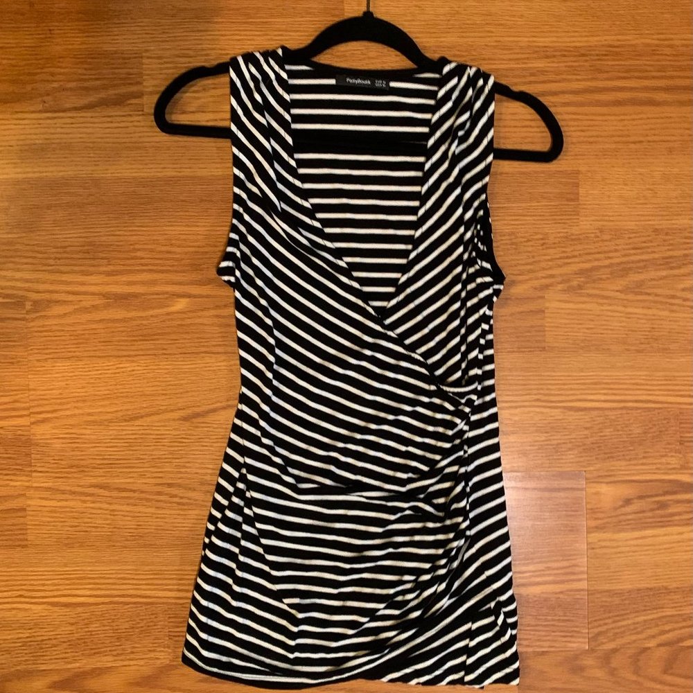 PattyBoutik Striped Top Size Medium